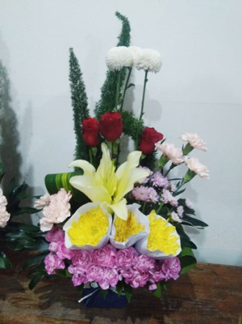 bunga meja